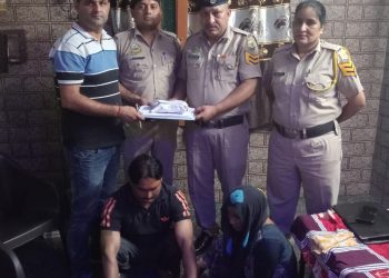 पांवटा साहिब में 10.1 ग्राम स्मैक के साथ दंपति गिरफ्तार