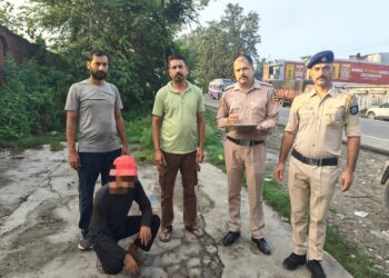 पांवटा साहिब  : कावड़ियों को चरस (सुल्फा) बेचने का आरोपी गिरफ्तार