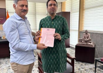 राजेश धर्माणाी ने हिमाचल में ड्रोन तकनीक पर आधारित सेंटर ऑफ एक्सीलेंस स्थापित करने का आग्रह किया