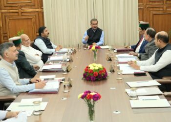 पढ़े हिमाचल प्रदेश मंत्रिमंडल के सभी निर्णय , सिरमौर के धौलाकुआं माजरा योजना क्षेत्र के लिए विकास योजना को स्वीकृति प्रदान की