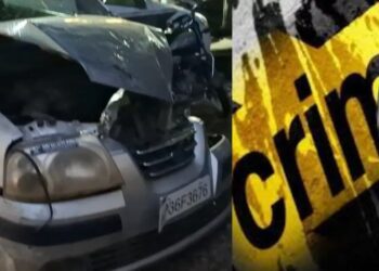 वन विभाग का नाका तोड़कर भगाई कार, फोरेस्ट गार्ड को रौंदा, तीन वाहनों को भी मारी टक्कर