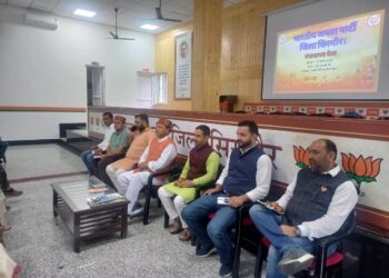 हिमाचल की 28 लाख बहनें आज भी 1500 रुपये इंतजार कर रही हैं-डा. बिन्दल