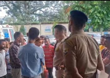 पांवटा साहिब : सिविल हॉस्पिटल में  दो दिन के नवजात शिशु की मौत को लेकर परिजनों का हंगामा , पुलिस जांच में जुटी