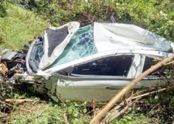 सिरमौर में 500 मीटर गहरी खाई में गिरी कार, चालक माै*त