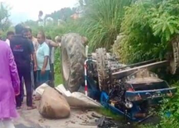 कालाअंब के पालियों में दर्दनाक हादसा, ट्रैक्टर चालक की मौत, एक गंभीर