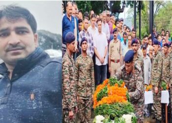 धरती मां का एक और जवान शहीद, अपने पीछे छोड़ गए 7 वर्ष का बेटा