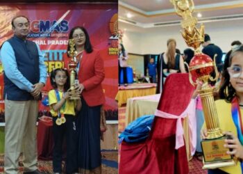 Sirmour: नन्ही प्रतिभा निधि ठाकुर ने, 8 मिनट में 200 सवाल हल कर जीता गोल्ड