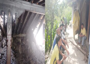 जमीन धंसने से बेघर हुए परिवार… मकानों में आई दरारें, 3 गांव किए खाली