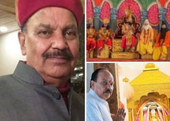 रामलीला मंचन के दौरान दुखद हादसा — दशरथ का किरदार निभा रहे वरिष्ठ कलाकार अमरेश महाजन का मंच पर हार्ट अटैक से निधन