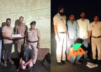 पांवटा साहिब में स्मैक और प्रतिबंधित कैप्सूल के साथ महिला सहित दो गिरफ्तार….