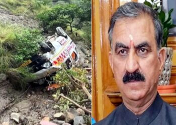 सड़क दुर्घटना में 3 लोगों की मौ*त पर CM सुक्खू ने जताया शाेक