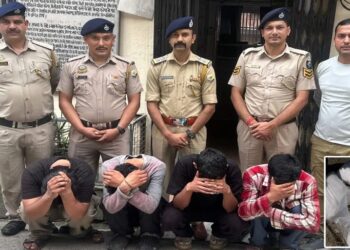 हिमाचल पुलिस ने धरे चार युवक- सलाखों के पीछे बैठे साथियों ने बताए ठिकाने, करते थे चिट्टा सप्लाई