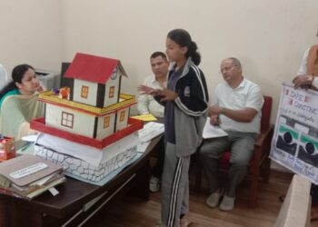 सिरमौर से दो प्रविष्टियाँ राज्य स्तरीय सेफ कंस्ट्रक्शन मॉडल प्रतियोगिता के लिए चयनित