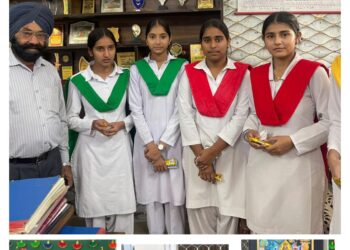 पांवटा साहिब : बीकेडी स्कूल में रंगोली और पोस्टर मेकिंग कंपटीशन का आयोजन