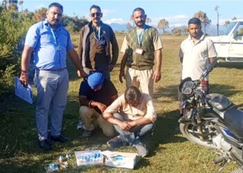 पुलिस ने 2 मामलाें में पकड़ा 29.32 ग्राम चिट्टा, पंजाब व चम्बा के 3 युवक गिरफ्तार