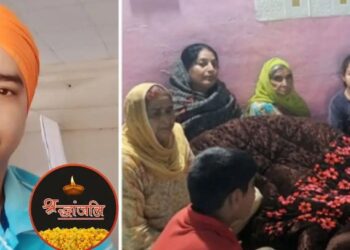 दिवाली के दिन शहीद हुआ हिमाचल का जवान, पत्नी के हवाले छोड़ गया दो मासूम बच्चे