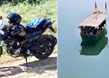 हिमाचल: फोरलेन पर बाइक खड़ी कर गोबिंद सागर झील में कूदा युवक, घर से निकलते वक्त कहे थे ये ”शब्द”