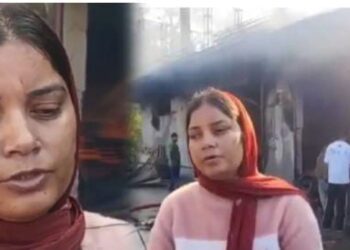 विधवा मां पर टूटा कहर, टेंट हाउस चलाकर पाल रही थी 2 मासूम, 80 लाख का सामान हुआ खाक