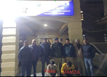 पांवटा साहिब पुलिस की गिरफ्तार गैंगस्टर हमजा से एक और कट्टा( देसी पिस्टल)बरामद करने में सफलता