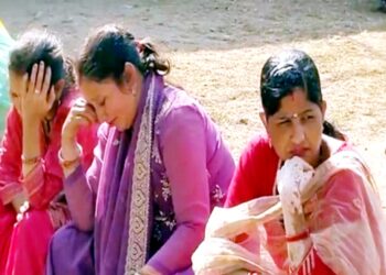 फोरलेन निर्माण में जुटे कर्मचारी के साथ भयानक हादसा, 33 केवी लाइन की चपेट में आने से माै*त