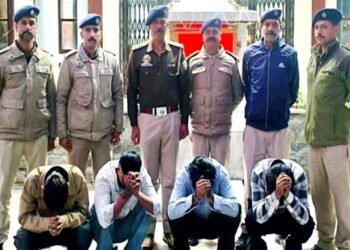 62.13 ग्राम चिट्टे के साथ पंजाब के 4 युवक गिरफ्तार, जानें आराेपी कैसे चढ़े पुलिस के हत्थे