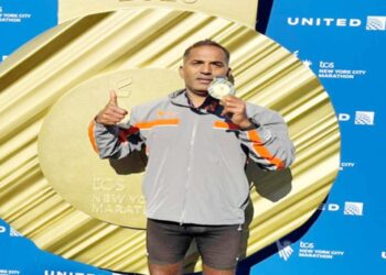 DIG मुकेश कुमार ने विश्व मेजर मैराथन स्टार सीरीज में रचा इतिहास, देश का नाम किया रोशन