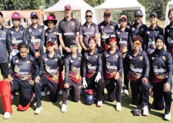अभ्यास मैच खेलने के लिए ऊना पहुंची इंडोनेशिया की महिला क्रिकेट टीम