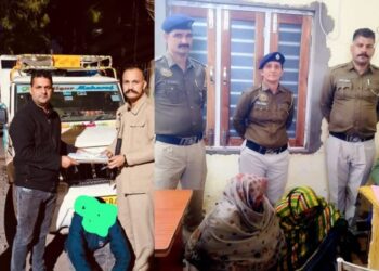 पांवटा साहिब में चिट्टे की बड़ी खेप बरामद, उत्तराखंड का आरोपी गिरफ्तार, मां-बेटी भी चढ़ी पुलिस के हत्थे