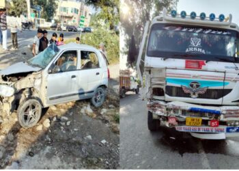 Paonta Sahib: ट्राले और कार में भीषण टक्कर, 2 घरों के बुझे चिराग; तीसरा गंभीर घायल