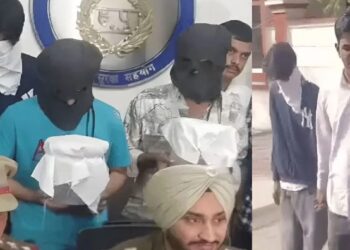 टैक्सी लूट कर युवक का म*र्डर करने जा रहे थे 3 बदमाश, दो पि*स्टल-कारतूस सहित दबोचे