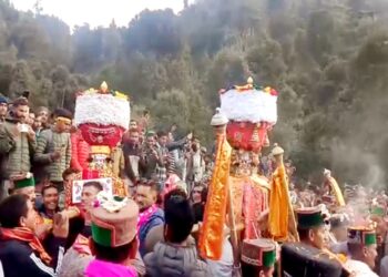 देवभूमि में 5 साल बाद हुआ 2 महाशक्तियों का भव्य मिलन, आस्था का उमड़ा सैलाब