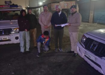 पांवटा साहिब: SIU टीम ने गुप्त सूचना मिलने पर एक व्यक्ति से 7.80 ग्राम हेरोइन/चिट्टा बरामद किया ….