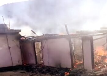 भीषण अग्निकांड: राख के ढेर में बदले गऊशाला और मकान, 8 बेजुबान जिंदा जले; ₹25 लाख का नुक्सान