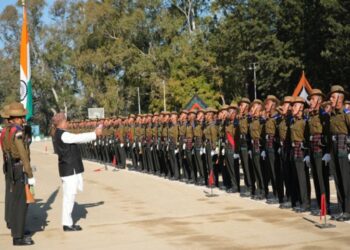 सोलन के सुबाथू में अग्निवीर के छठे बैच की पासिंग आऊट परेड, 400 जवानाें ने खाई मातृभूमि की रक्षा की साैगंध