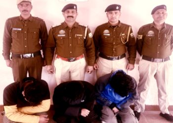 किराए के कमरे में चल रहे नशे के काराेबार का पर्दाफाश, 23 ग्राम चिट्टे के साथ 3 युवक गिरफ्तार