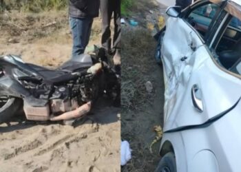 सुंदरनगर-मंडी रोड पर दर्दनाक सड़क हादसा: एक युवक की मौके पर मौ/त, दूसरा गंभीर