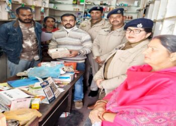 घुमारवीं में ड्रग कंट्रोल का छापा : नशीले कैप्सूल बरामद, मैडीकल स्टोर सील
