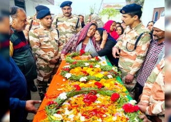 हिमाचल: ITBP जवान रमन सिंह का हार्ट अटैक से निधन, 2 नन्हे जुड़वां बेटों के सिर से उठा पिता का साया