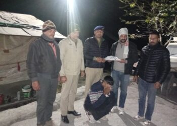 जिला सिरमौर पुलिस थाना पुरुवाला में  मादक पदार्थ अधिनियम में मामला दर्ज