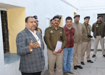 बालकृष्ण गोयल ने आज अपने सिरमौर प्रवास के दौरान कैदियों के मानवाधिकारों की स्थिति का जायजा  लिया …