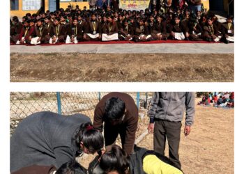 मिशन शक्ति के तहत काँटी मशवा में जागरूकता शिविर आयोजित