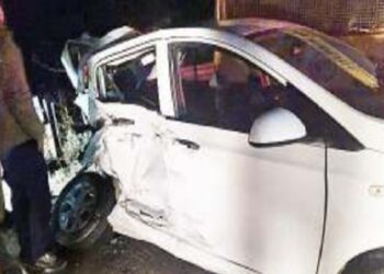 कीरतपुर-मनाली फोरलेन पर दर्दनाक हादसा: गर्भवती महिला की मौ/त, अन्य घायल