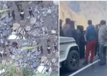 शिलाई में दर्दनाक कार हादसा, रोनहाट में सड़क से 250 फीट गहरी खाई में जा गिरी कार, 4 लोग थे सवार