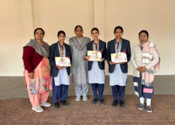 अंतरराष्ट्रीय हिंदी ओलंपियाड में गुरु नानक मिशन पब्लिक स्कूल के छात्रों का डंका।