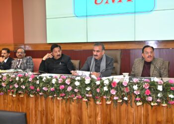 मुख्यमंत्री ने ऊना, हमीरपुर और सिरमौर जिला के विधायकों की बैठक की अध्यक्षता की , पांवटा साहिब विधायक सुखराम चौधरी ने रखी मांग