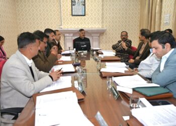 राजेश धर्माणी ने हिमुडा निदेशक मंडल की बैठक की अध्यक्षता की