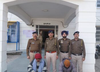 पुलिस थाना पाँवटा साहिब, जिला सिरमौर में दो व्यक्तियों से नशीले कैप्सूल व गोलिया बरामद मामला दर्ज।