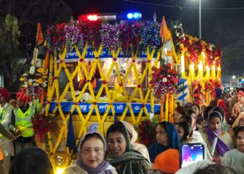 पांवटा साहिब : बाबा अजीत सिंह जी के 339वें प्रकाश दिहाड़े के उपलक्ष्य में निकला नगर कीर्तन