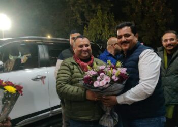 पांवटा साहिब  : कांग्रेस नेता मनीष तोमर ने हिमाचल प्रदेश कांग्रेस कमेटी के अध्यक्ष  विनय कुमार को दी जन्मदिन की हार्दिक बधाई एवं शुभकामनाएँ