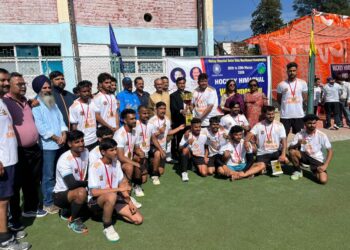 हिमाचल प्रदेश सीनियर राज्य हॉकी चैंपियनशिप 2026 में सिरमौर का शानदार प्रदर्शन